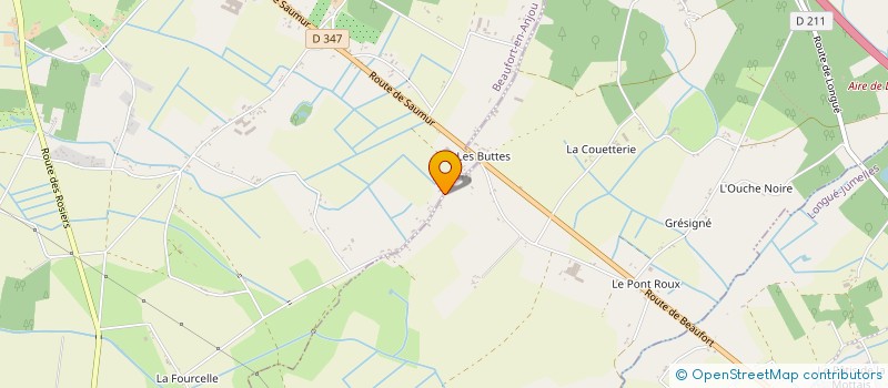 localisation de l'entreprise MS IMMO à BRISSAC LOIRE AUBANCE