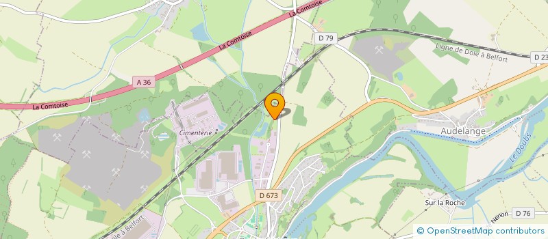 localisation de l'entreprise MS IMMO  ROCHEFORT-SUR-NENON