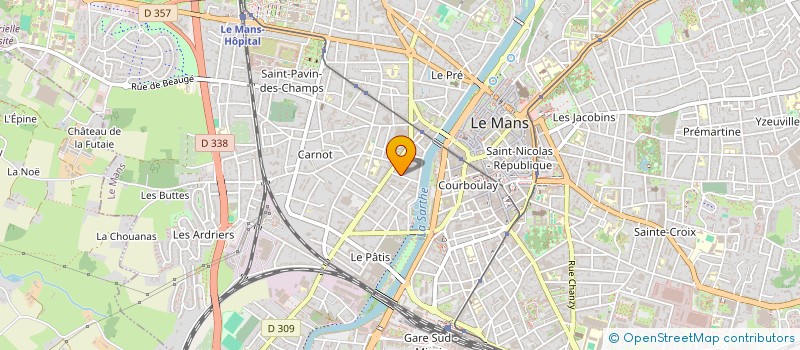 localisation de l'entreprise MS IMMO COMPANY  LE MANS