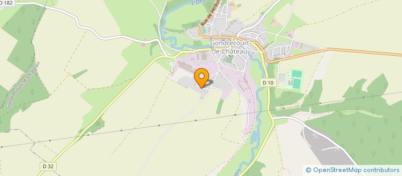 localisation de l'entreprise MS IMMOBILIER à GONDRECOURT-LE-CHATEAU