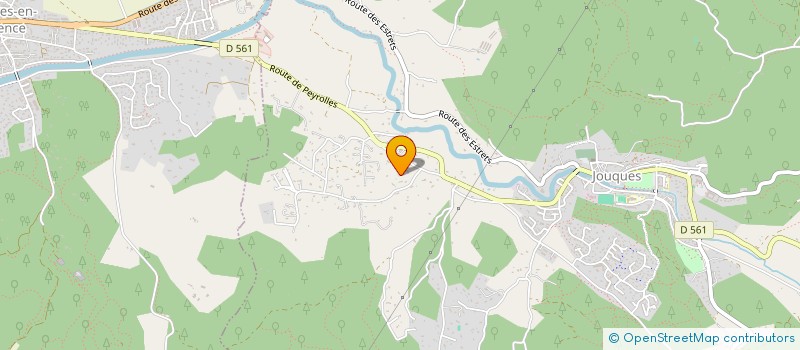 localisation de l'entreprise MS IMMOBILIER  JOUQUES