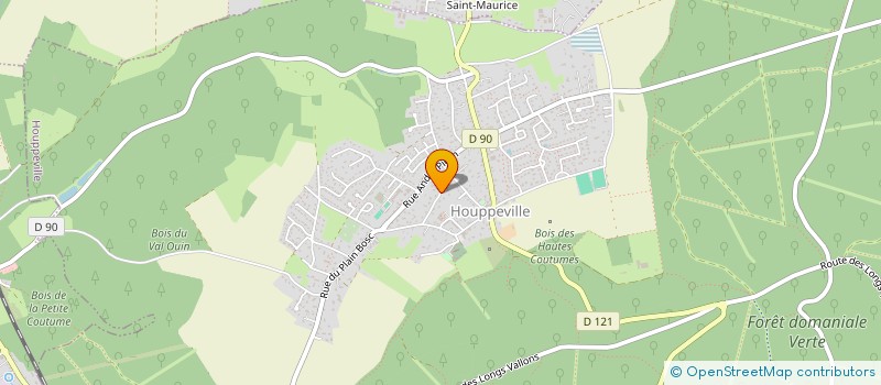 localisation de l'entreprise MS IMMOBILIER  HOUPPEVILLE