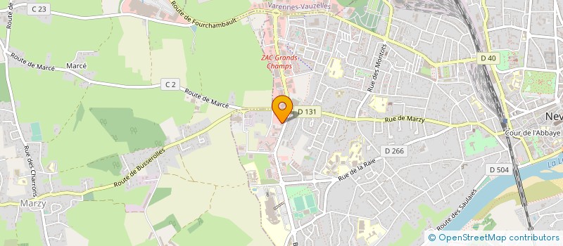 localisation de l'entreprise MS IMPERIAL à NEVERS