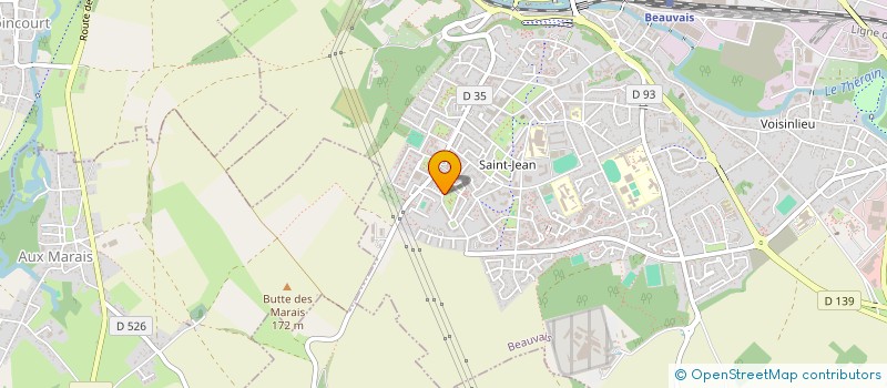 localisation de l'entreprise MS IMPORT  BEAUVAIS