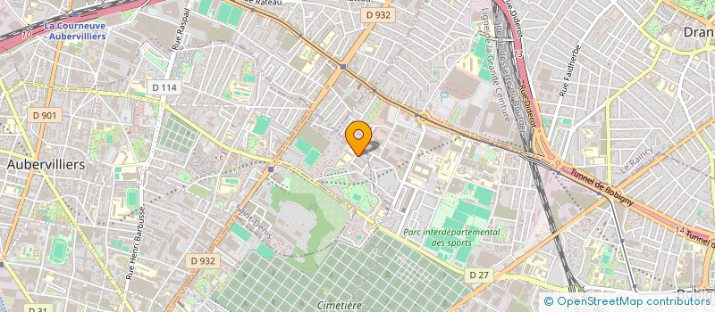 localisation de l'entreprise MS INFOCONSULTING  PANTIN