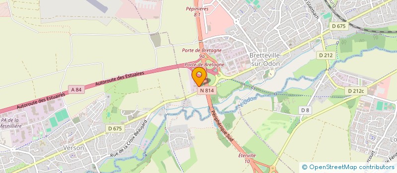 localisation de l'entreprise MS INVEST  BRETTEVILLE-SUR-ODON