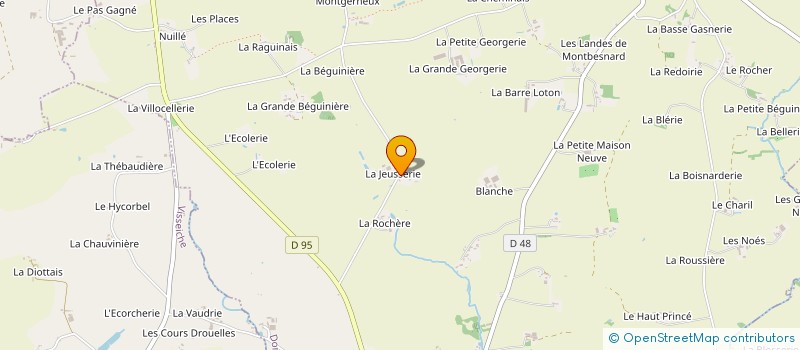 localisation de l'entreprise MS INVEST  MOUTIERS