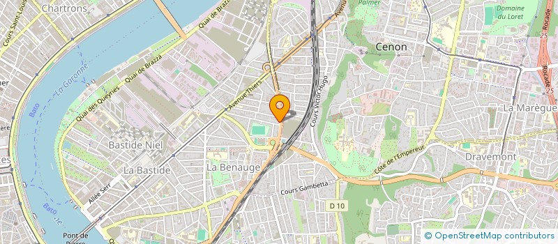 localisation de l'entreprise MS INVEST  BORDEAUX