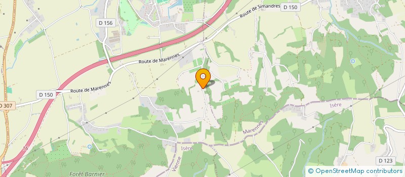 localisation de l'entreprise MS INVESTISSEMENT  SIMANDRES