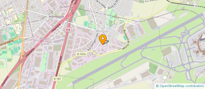 localisation de l'entreprise MS INVESTISSEMENTS  WISSOUS