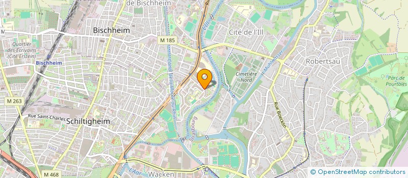 localisation de l'entreprise MS ISOL à SCHILTIGHEIM