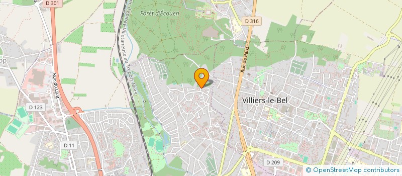 localisation de l'entreprise MS ISOL à SARCELLES