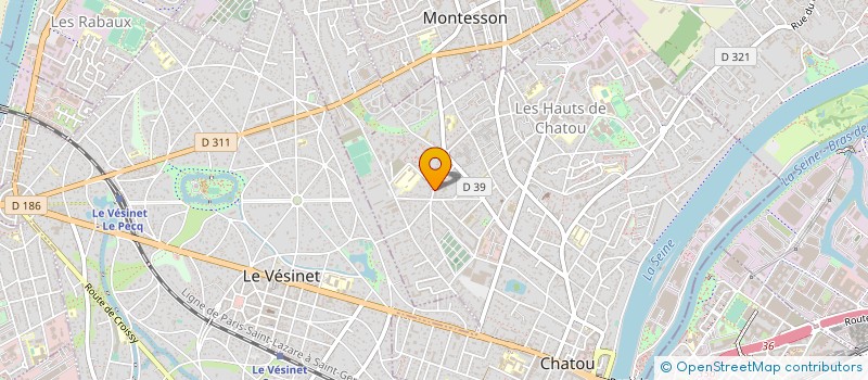 localisation de l'entreprise MS-JP  CHATOU