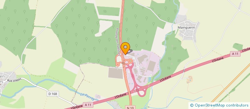 localisation de l'entreprise MS LAVAGE à ABLIS