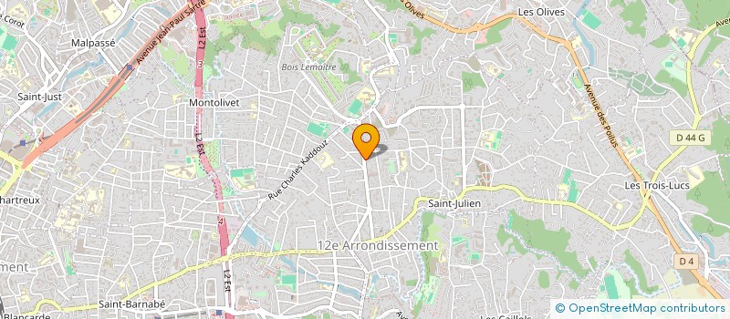 localisation de l'entreprise MS LAW  MARSEILLE