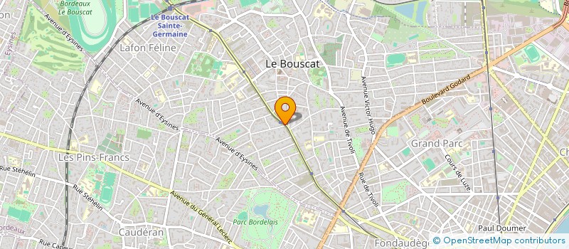 localisation de l'entreprise MS LE BOUSCAT à LE BOUSCAT