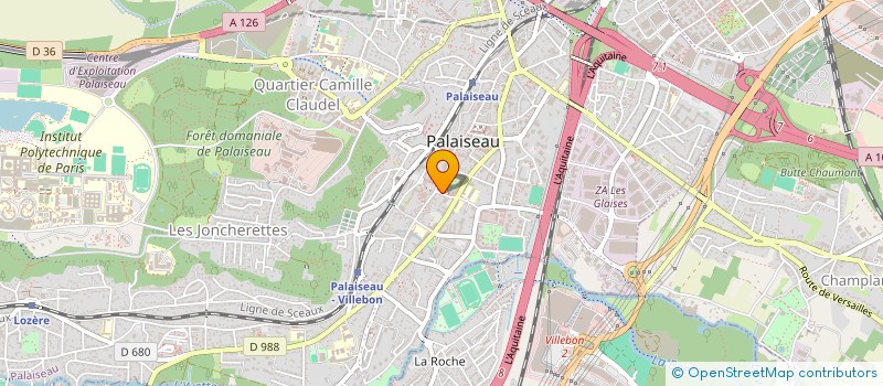 localisation de l'entreprise MS LOCATION  PALAISEAU