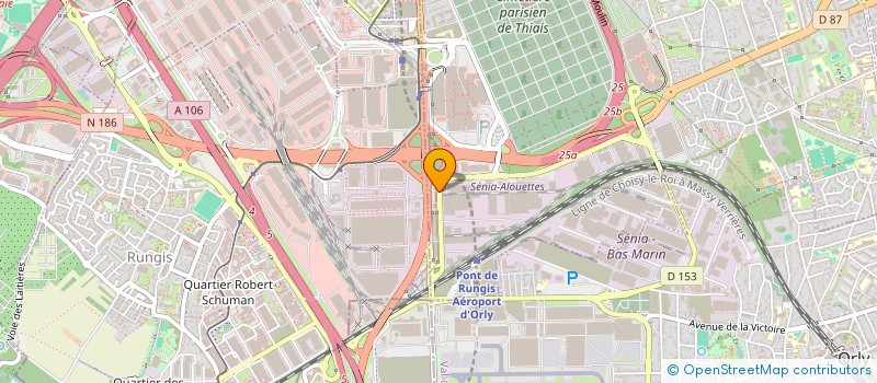 localisation de l'entreprise MS LOCATION  THIAIS