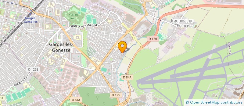 localisation de l'entreprise MS LOGISTICS à GARGES-LES-GONESSE