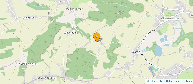 localisation de l'entreprise MS-LRGESTION  CHEZENEUVE