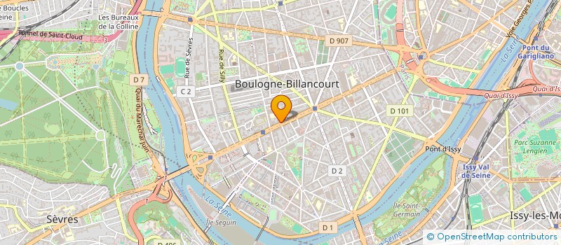 localisation de l'entreprise MS&LX à BOULOGNE-BILLANCOURT