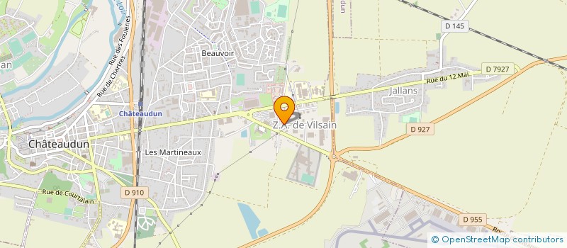 localisation de l'entreprise MS MANUEL SEQUEIRA à CHATEAUDUN