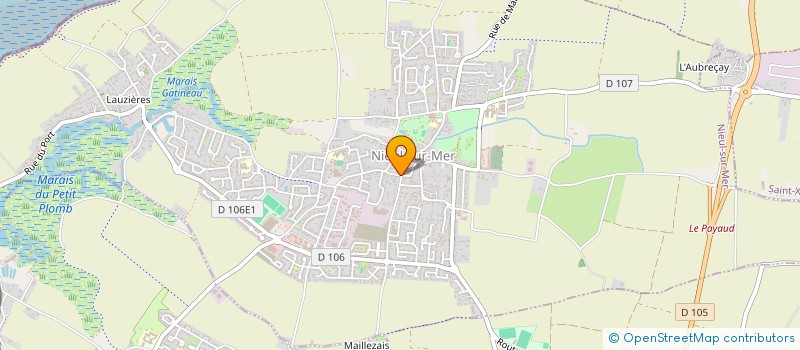 localisation de l'entreprise MS MC FAMILY  NIEUL-SUR-MER