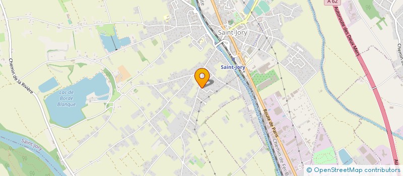 localisation de l'entreprise MS MENUISERIE  SAINT-JORY