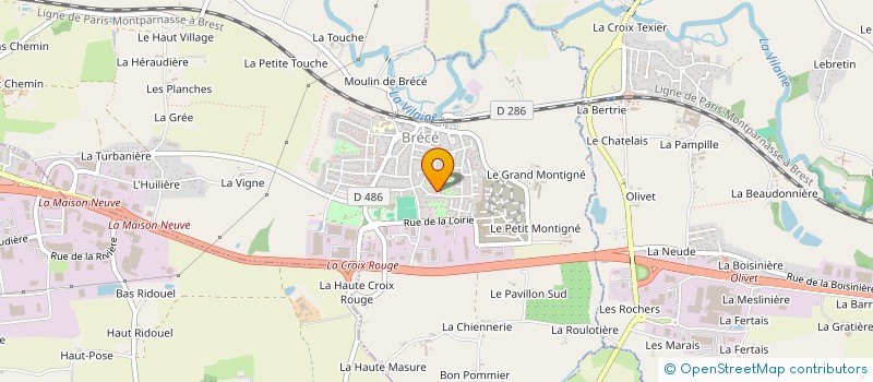 localisation de l'entreprise MS MERIL  NOYAL-SUR-VILAINE