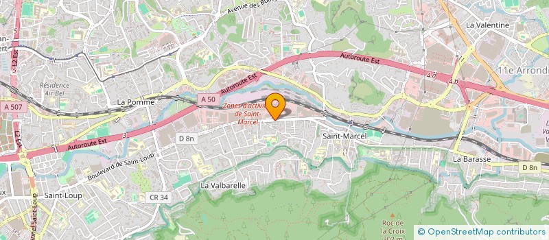localisation de l'entreprise MS METAL à MARSEILLE