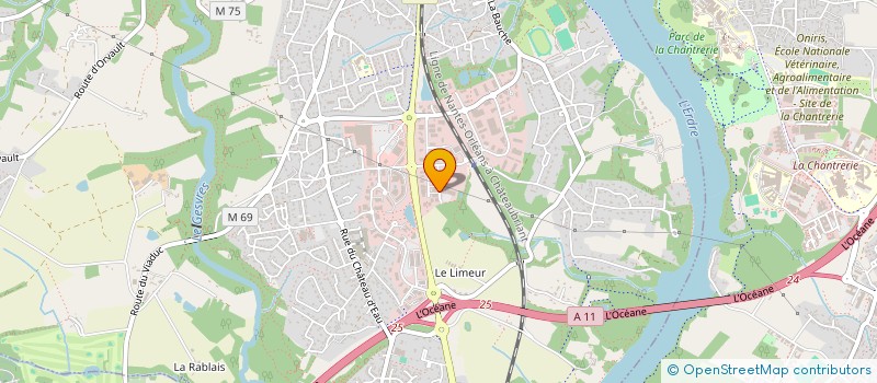 localisation de l'entreprise MS NANTES VTC  LA CHAPELLE-SUR-ERDRE