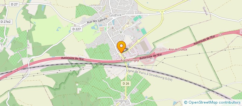 localisation de l'entreprise MS NET PRO  GUEUX