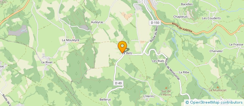 localisation de l'entreprise MS NRJ  SAINT-JULIEN-CHAPTEUIL