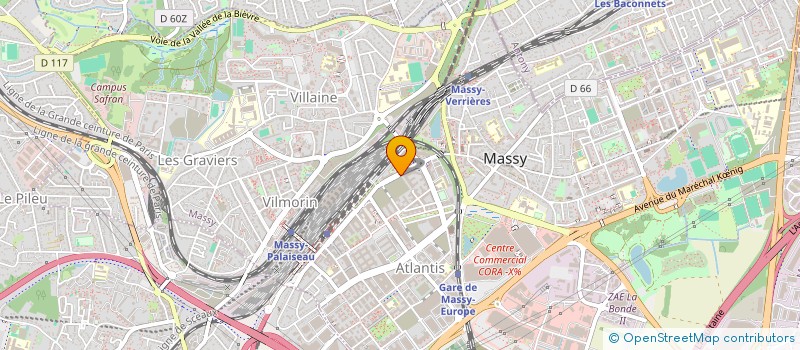 localisation de l'entreprise MS NUISIBLE à MASSY