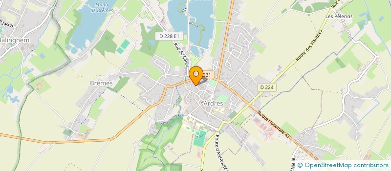 localisation de l'entreprise MS NUNS  ARDRES