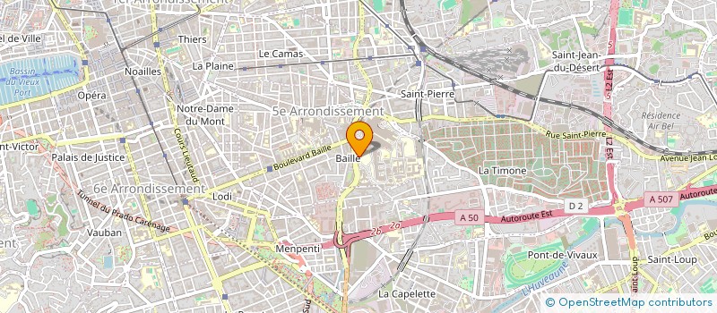 localisation de l'entreprise MS-NUTRITION à MARSEILLE