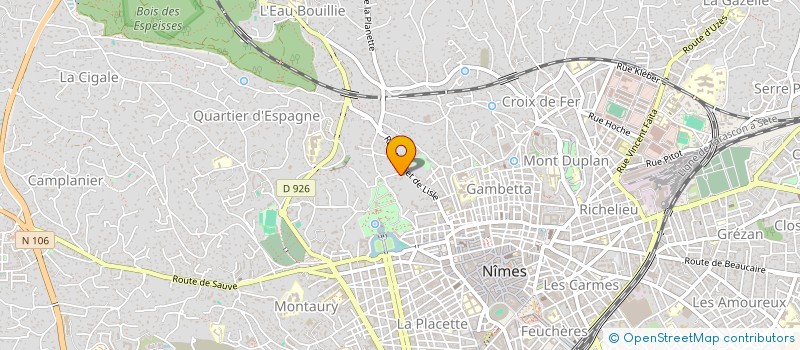 localisation de l'entreprise MS OCCIT PARTNERS  NIMES