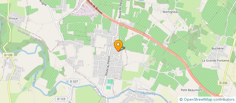 localisation de l'entreprise MS OCEAN  SAINT-MELAINE-SUR-AUBANCE