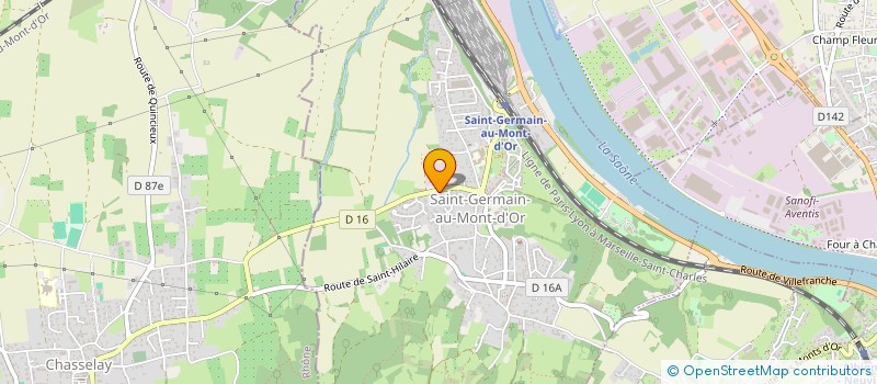 localisation de l'entreprise MS ORTHO  SAINT-GERMAIN-AU-MONT-D'OR