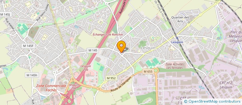 localisation de l'entreprise MS PARK à LESQUIN