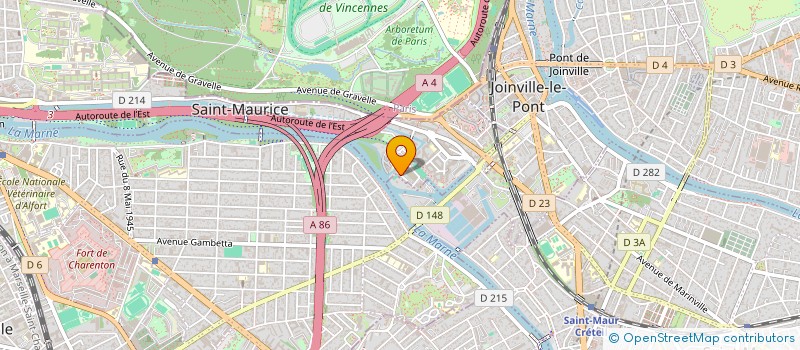 localisation de l'entreprise MS PARTNERS à SAINT-MAURICE