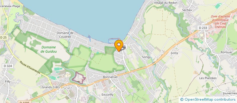 localisation de l'entreprise MS PATRIMOINE  SCIEZ