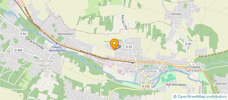 localisation de l'entreprise MS PATRIMOINE  CRECY-LA-CHAPELLE