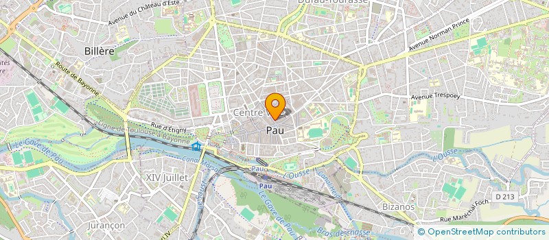 localisation de l'entreprise MS PATRIMOINE à PAU