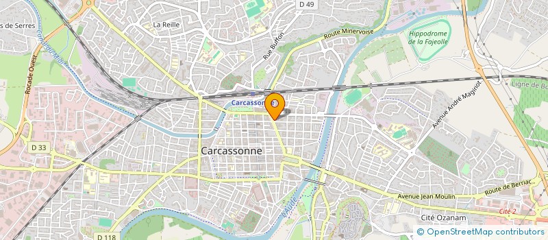 localisation de l'entreprise MS PATRIMOINE  CARCASSONNE