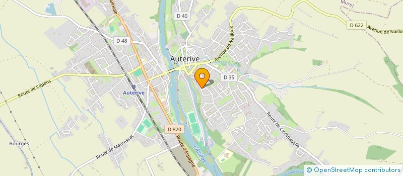 localisation de l'entreprise MS PEINTURE  AUTERIVE