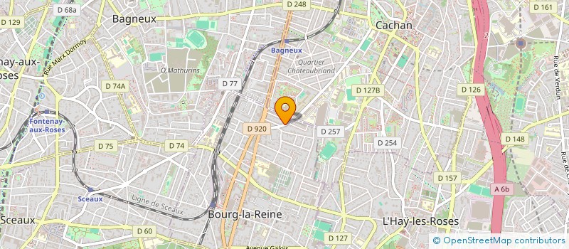 localisation de l'entreprise MS PHARMACEUTICAL SCIENCES à BOURG-LA-REINE