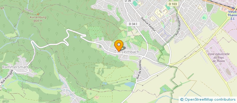 localisation de l'entreprise MS PHYSIO  LEIMBACH