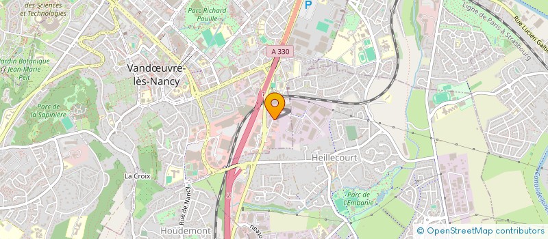 localisation de l'entreprise MS PLAFOND à HEILLECOURT