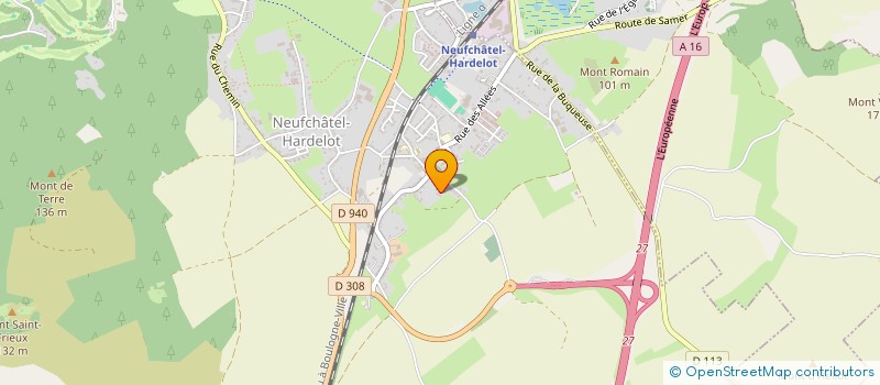 localisation de l'entreprise MS PLAN à NEUFCHATEL-HARDELOT